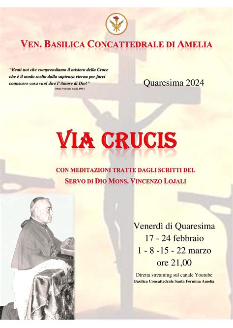 Concattedrale Amelia Via Crucis Con Meditazioni Dagli Scritti Di Mons