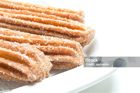 Churros Isolated On White Background Stock Photo Download Image Now