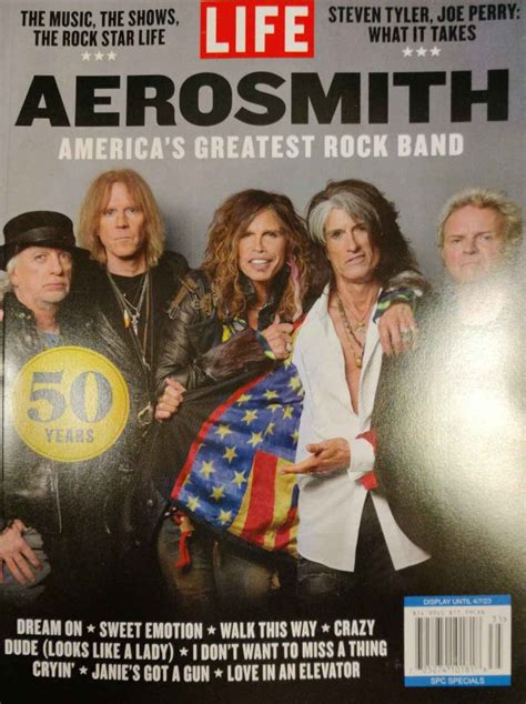 Life Aerosmith Magazine Issue A Steven Tyler Joe Perry What It Takes