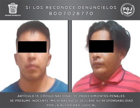 Por Homicidio Calificado Fgjem Aprehende A Dos Posibles Implicados