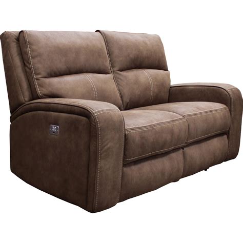 Parker Living Polaris Dual Power Reclining Loveseat With Power Headrest