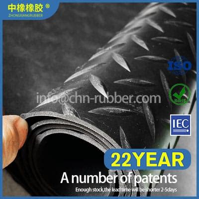 Diamond Plate Rubber Sheet Mm Black Flooring Mats Professional