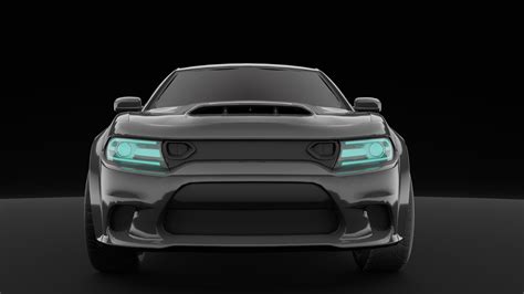 3D model Dodge Charger 2023 Exterior VR / AR / low-poly | CGTrader