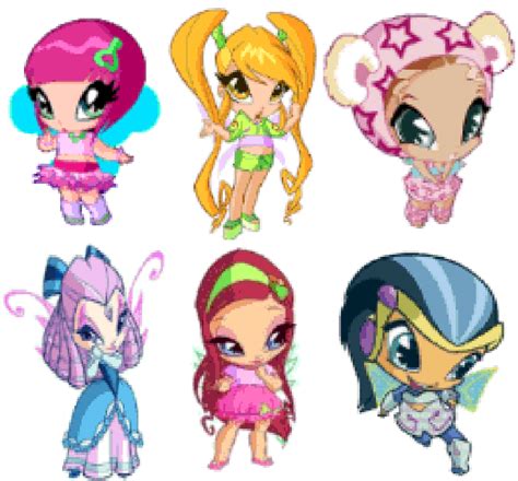 Winx Club Les Winx Charmed Tv Cat Breeder Son Luna Club Design