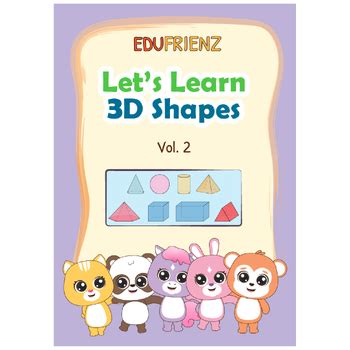 Let’s Learn 3D Shapes (Vol 2) – Digital Printable by Edufrienz | TPT