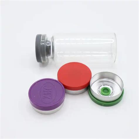 Mm Medical Aluminum Plastic Crimp Flip Top Seals For Injection Vial