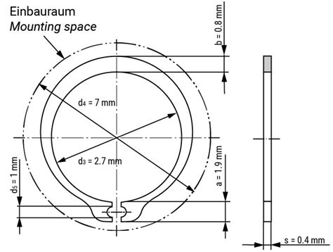 Sicherungsring Ss A Welle Mm Technische Beratung