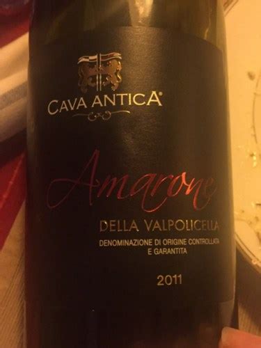 2011 Cava Antica Amarone Della Valpolicella Vivino US