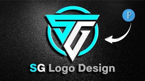 How To Make Sg Logo Design In Pixellab Sg Logo Design In Pixellab