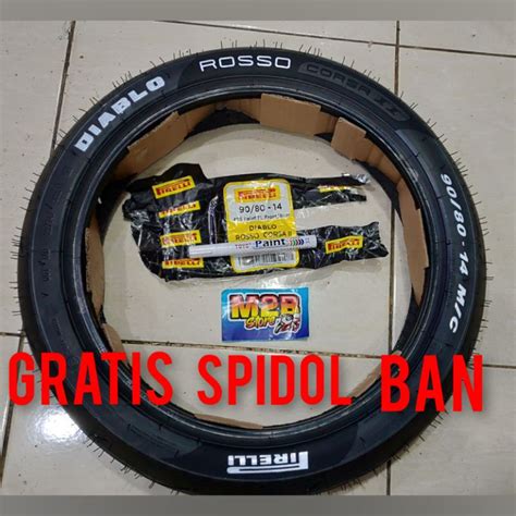 Jual Ban Pirelli Diablo Rosso Corsa Matic Tubeless Gratis