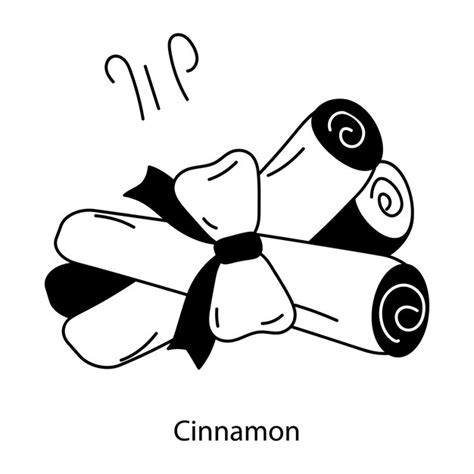 Premium Vector Heres A Doodle Icon Of Cinnamon Sticks