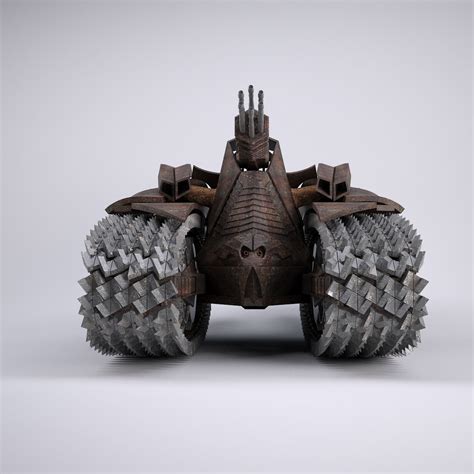 Futuristic Tank 3d Model