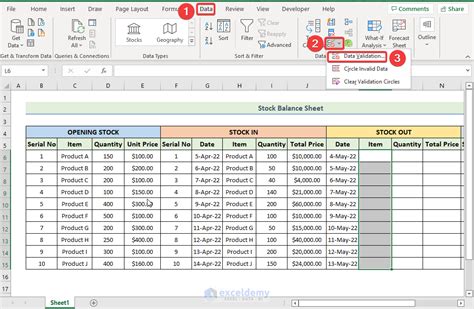 How To Create A Stock Balance Sheet In Excel Quick Steps