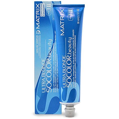 Matrix Socolor Beauty Extra Blonde Ultra Lift Permanent Hair Colour UL V Extra Blonde Violet