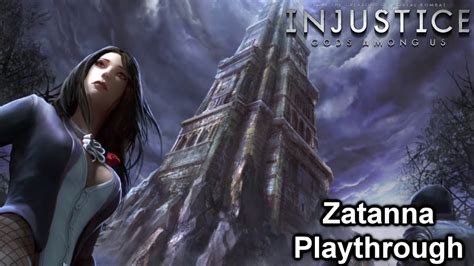 Injustice Gods Among Us Ultimate Edition Zatanna Arcade