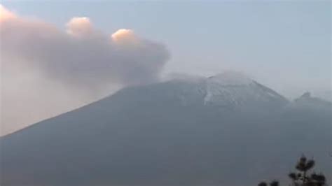 ¿dónde Caerá Ceniza Del Volcán Popocatépetl Hoy 26 De Abril De 2024