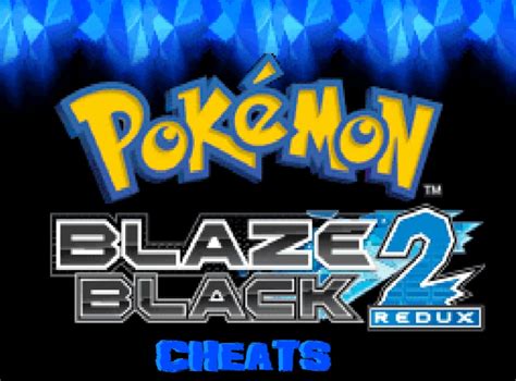Black Version 2 Cheats