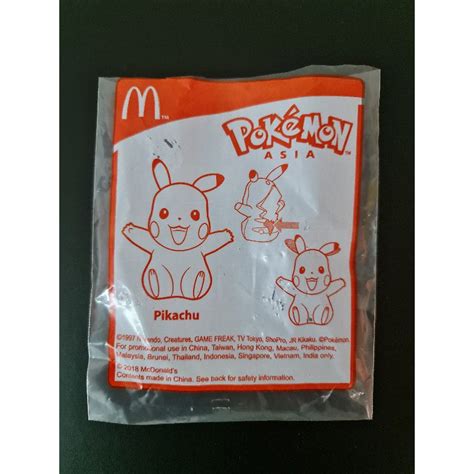 Happy Meal Toy Pokemon Pikachu | Shopee Malaysia