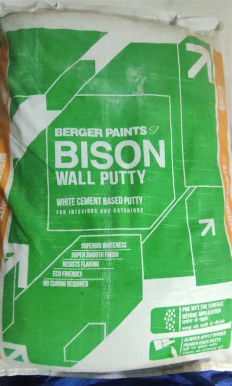 Berger Bison Wall Putty 40 Kg At 730 Bag In Guwahati ID 2850055261797