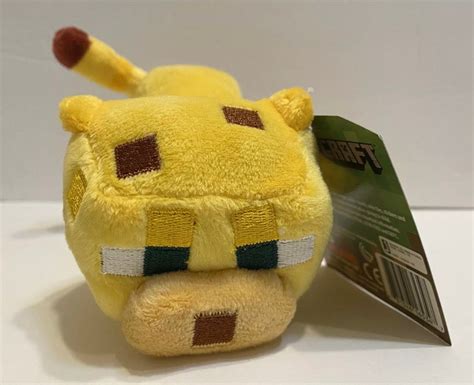 Minecraft Overworld 7 Plush Baby Ocelot Doll Toy Licensed Etsy