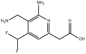 2 Pyridineacetic Acid 6 Amino 5 Aminomethyl 4 Difluoromethyl