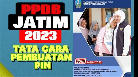 PENTING I PPDB JATIM 2023 I CARA MEMILIH SEKOLAH I PIN I DI PPDB ONLINE