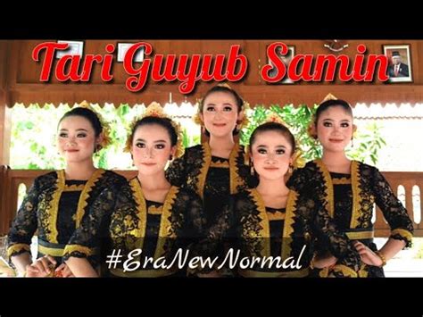 Tari Guyub Samin Bermasker Di Pendopo Samin Klopoduwur Blora Youtube