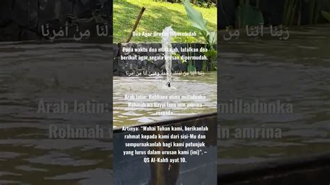 Doa Agar Segala Urusan Dipermudah Allah SWT Rezeki Jodoh Karir