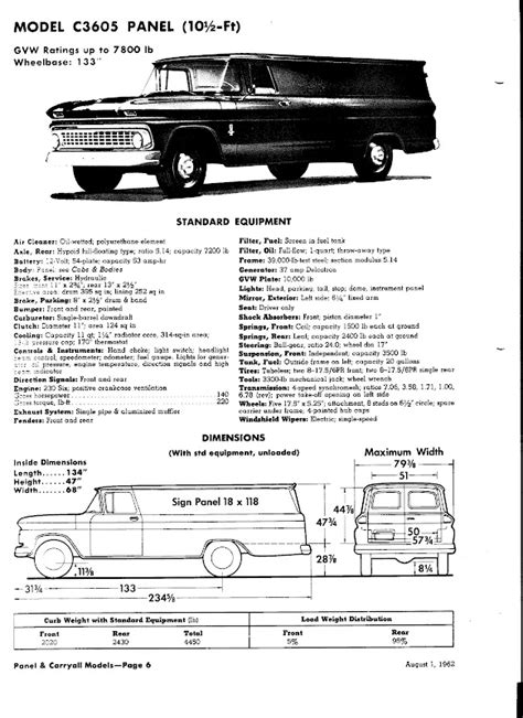 1963 Chevrolet Truck Data Book The 1947 Present Chevrolet And Gmc Truck Message Board Network