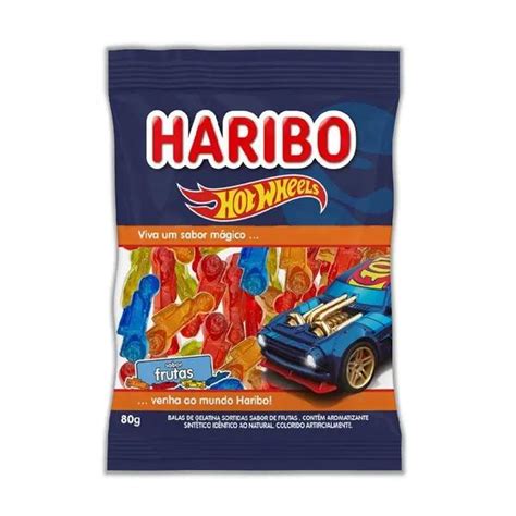 Superp O Bala Haribo G Hot Wheels Frutas