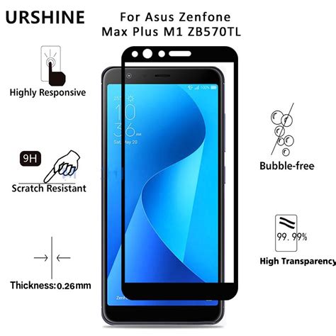 Tempered Glass Asus Zenfone Max Plus M Zb Tl X D Screen Protector