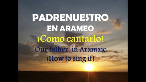 Actualizar Imagen La Oracion Del Padre Nuestro En Arameo Abzlocal Mx