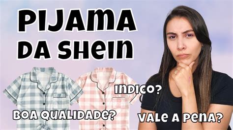 O Pijama Da Shein Vale A Pena Isabela Martin Youtube