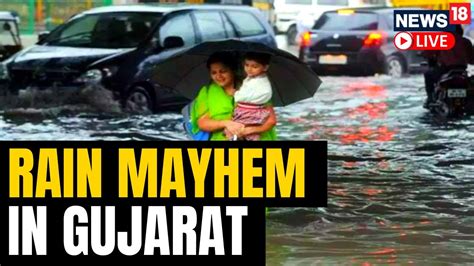 Live Gujarat Rain News Red Alert In Gujarats Junagadh After Heavy