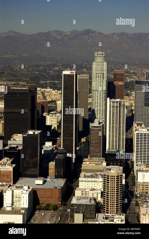 aerial Los Angeles CA Stock Photo - Alamy