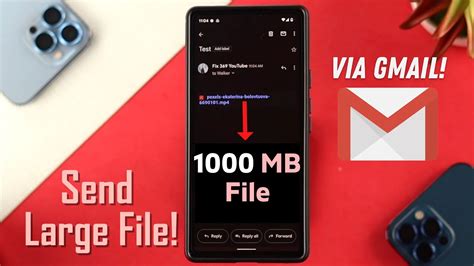 How To Send Large Files Via Gmail More Than Mb Android Ios Youtube