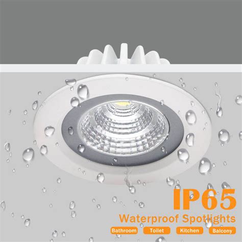 Led Ip65 Downlight COB Downlight Recessed Led Ceiling Lamp 5W 7W 12W