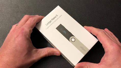 Ledger Nano S Crypto Wallet For Bitcoin Box Opening Youtube