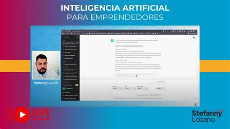 Inteligencia Artificial Para Emprendedores Digitales Live Youtube