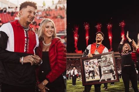 Brittany Mahomes celebrates husband Patrick's induction into Texas Tech Ring of Honor | Flipboard