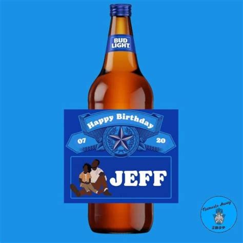 Personalized Bud Light Labels Etsy