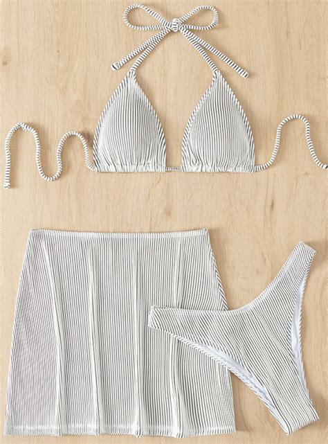 Leopard Print Sexy Bikini Three Point Split Swimsuit Female Amazon Speed Swimsuit Bikini Toris