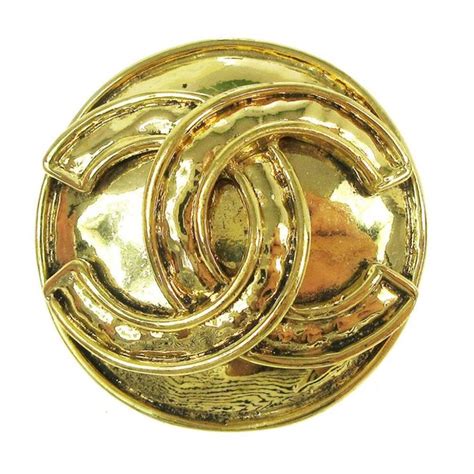 Chanel Jewelry Authentic Chanel Cc Logos Medallion Motif Brooch Pin