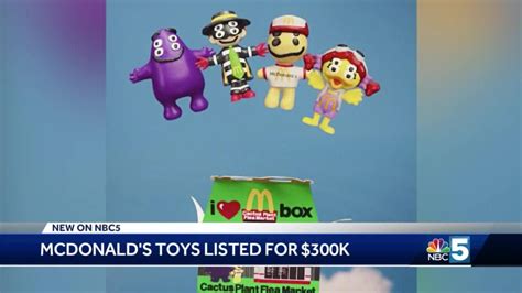 McDonald's adult Happy Meal toys listed for $300K on eBay