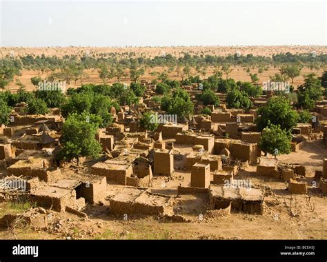 Mali Sahel Dogon Land Village Of Endetraditional Architecture