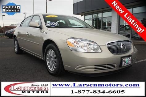 Buick Lucerne D Sedan Cx For Sale In Mcminnville Oregon