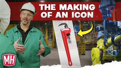 The Making of RIDGID's Iconic Wrench - YouTube