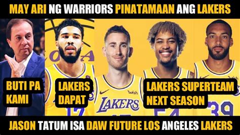 GRABE NG LAKAS NG LAKERS SA SUPERTEAM NA MABUBUO NILA PAG NAGKATAON