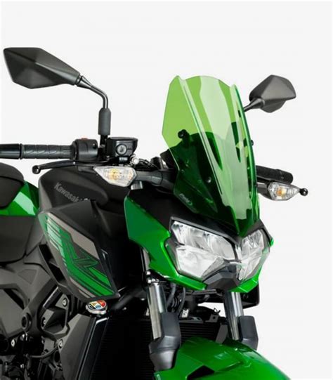 Cúpula Puig Kawasaki Z400 Naked New Generation Sport Verde 3548V