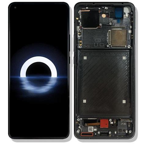 Xiaomi Mi 11 Lcd Touch Screen Okvir OEM NOVO Crni